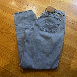 Vintage Levi's 561s High Rise Light Blue Jeans